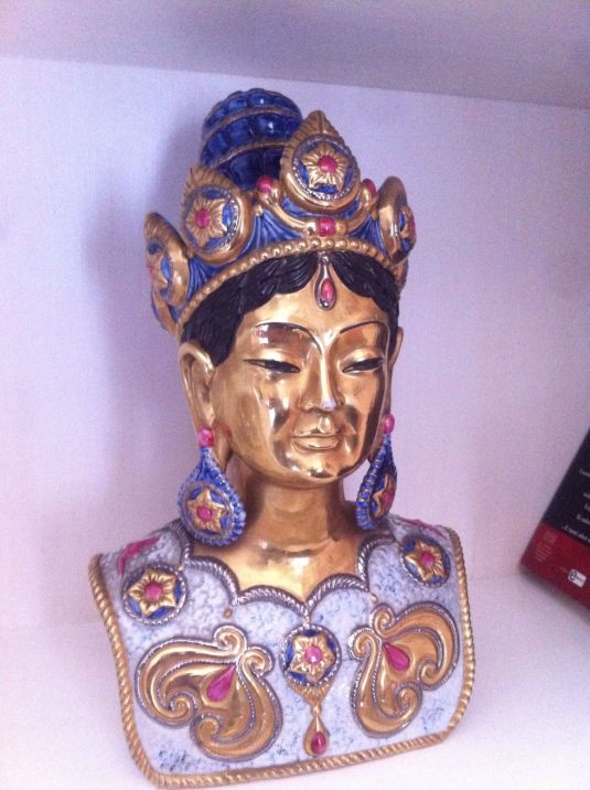 Princesa india, escultura de Edoardo Tasca para Capodimonti, en eedicion limitada
