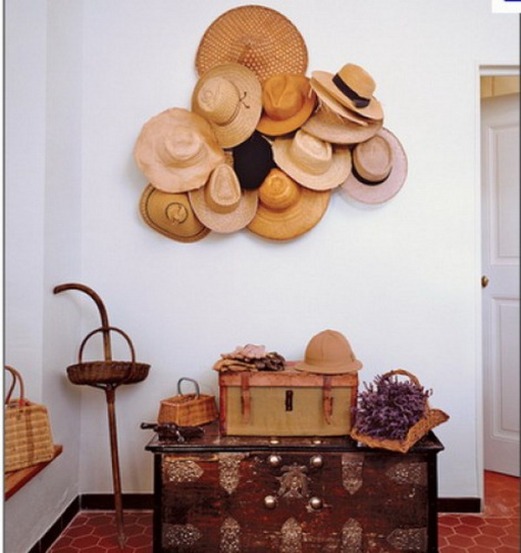 decorating with hats 3