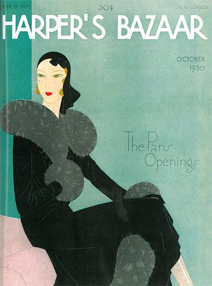 reynaldo luza carátula de la revista harpers bazaar 1930
